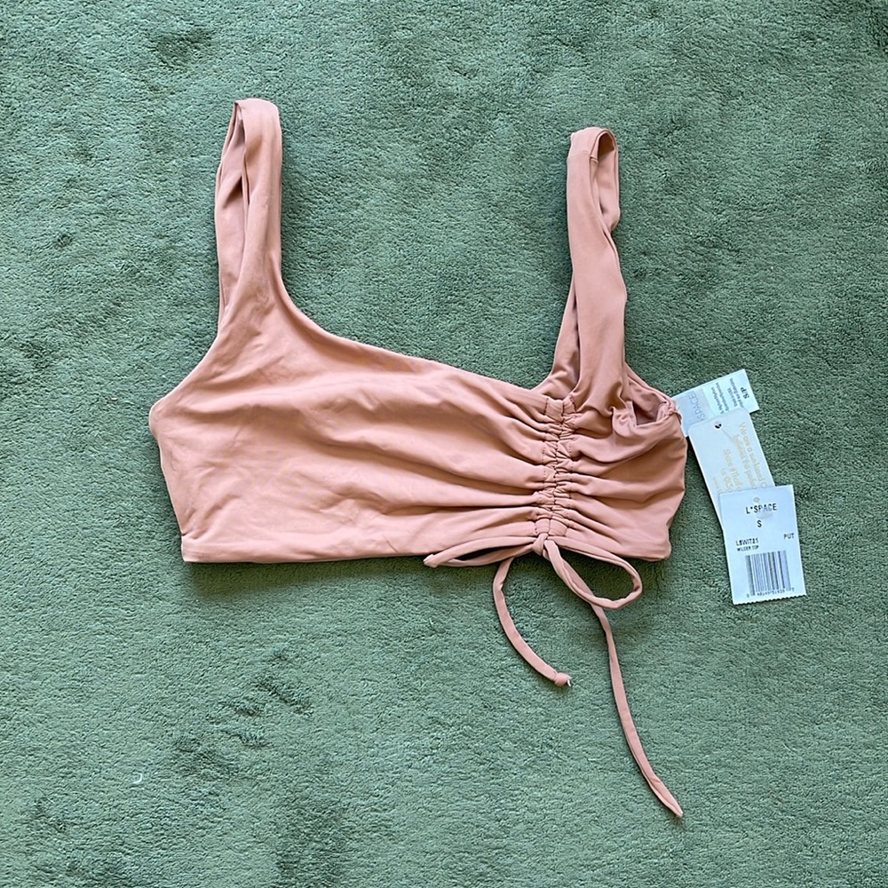 L*Space Wilder Bikini Top NWT